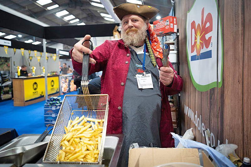 Cooking in style at the Expowest Cornwall trade show 2023
